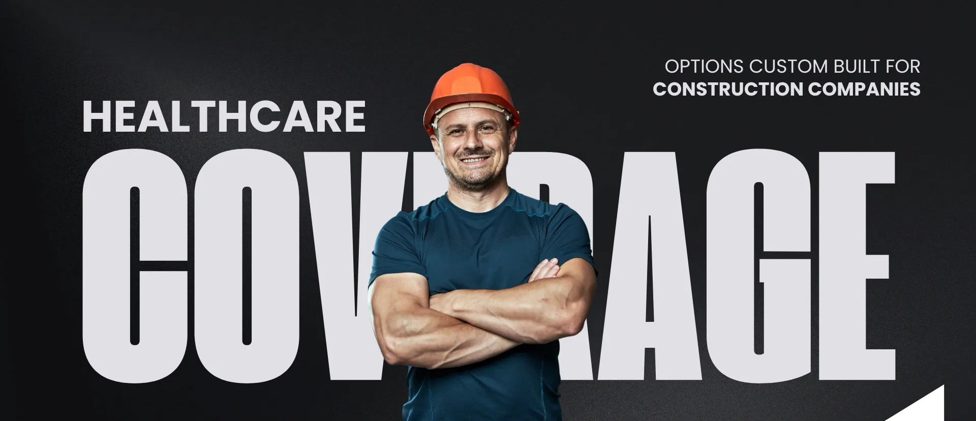 Construction Companies healthcare coverage banner